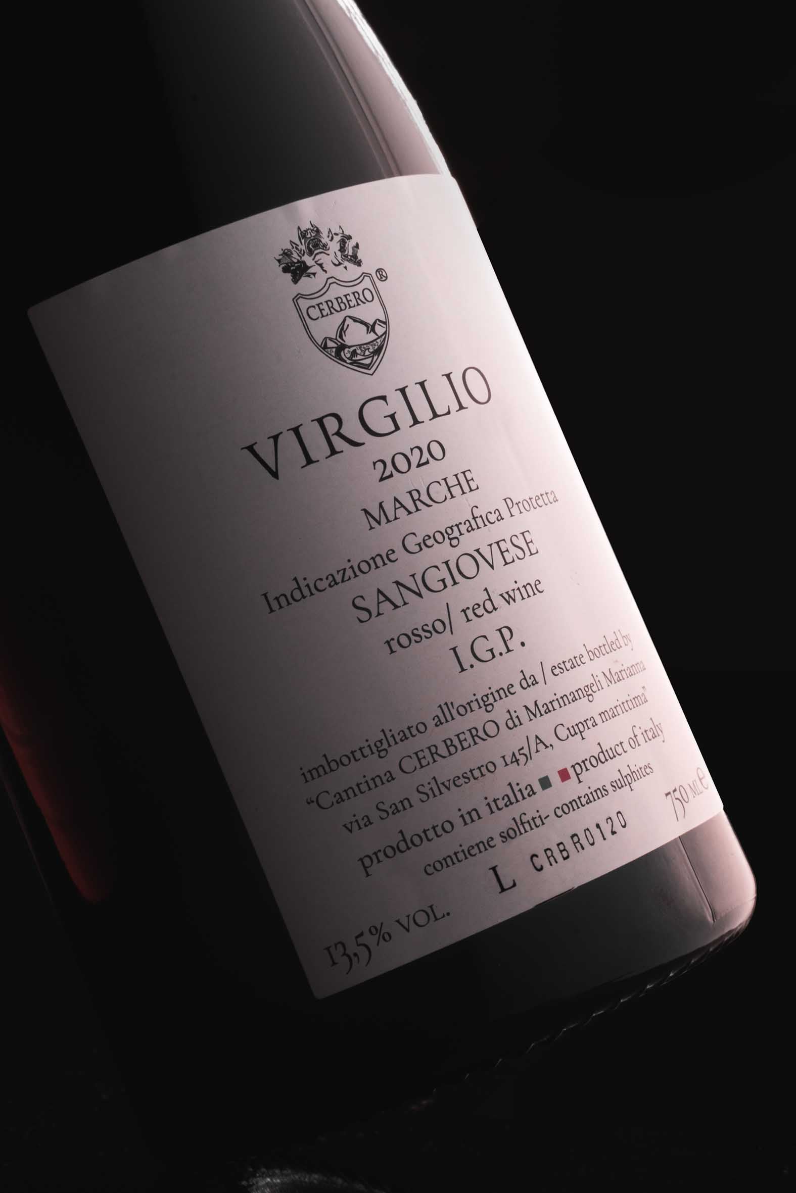 Virgilio 2020 - Marche Sangiovese IGT Cantina Cerbero