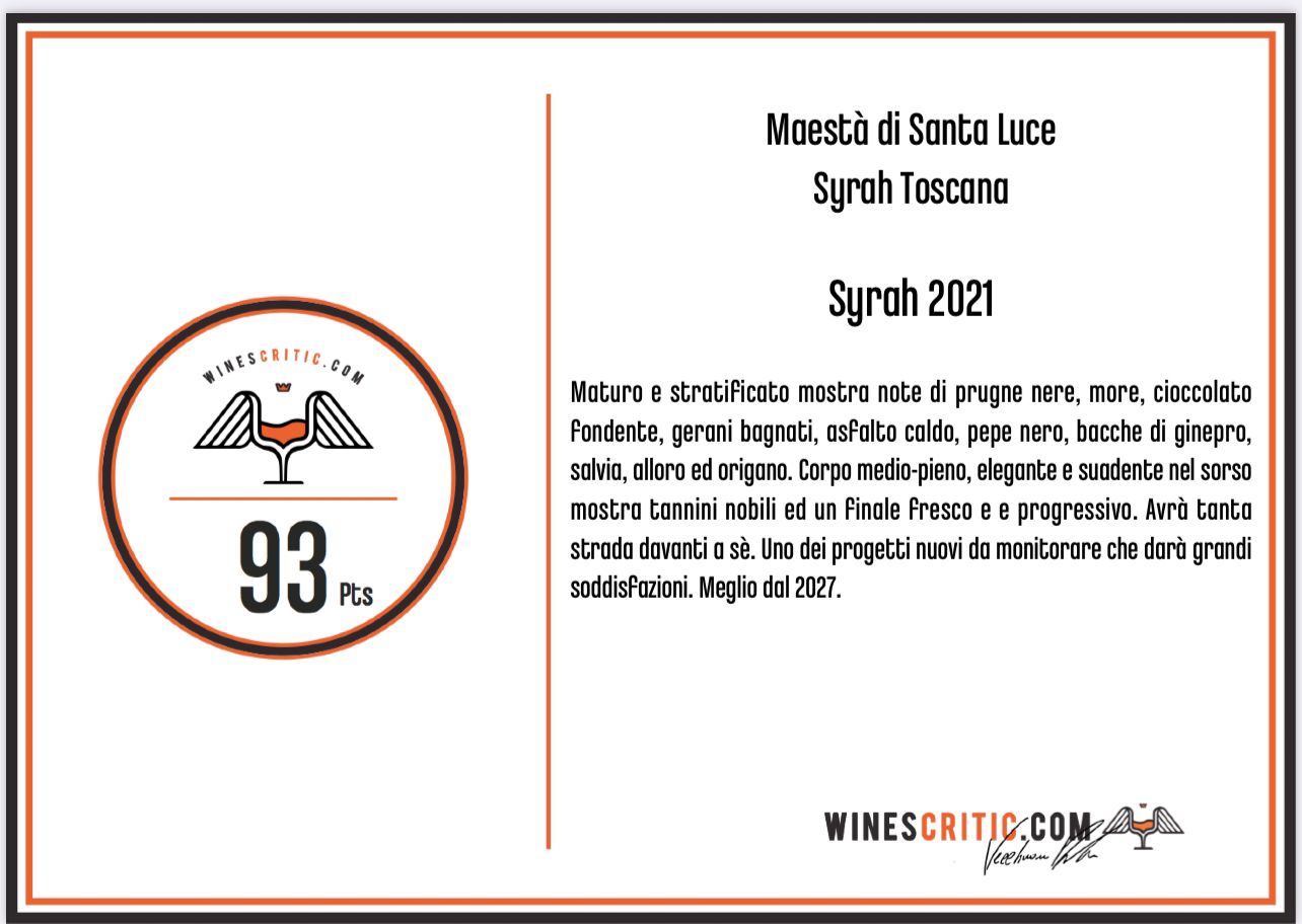 Maestà di Santa Luce 2021 Maestà di Santa Luce