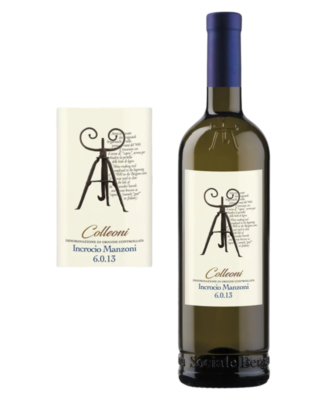 TERRE DEL COLLEONI INCROCIO MANZONI DOC - 2022 Cantina Bergamasca