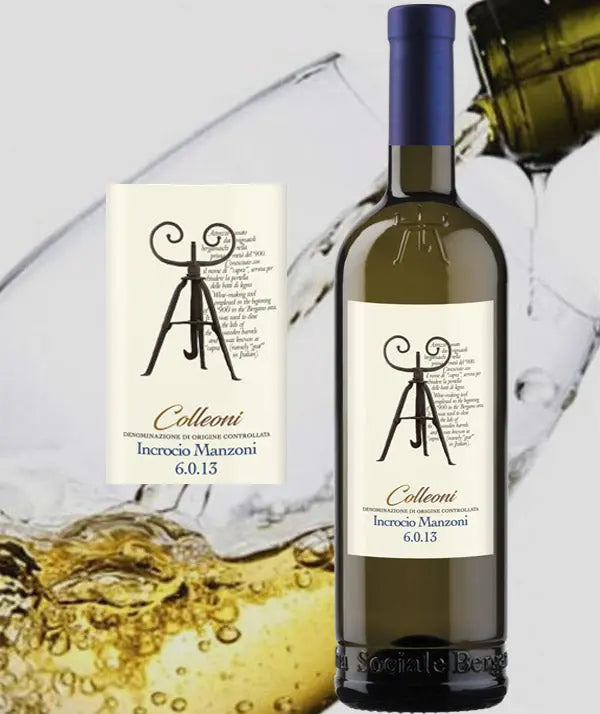 TERRE DEL COLLEONI INCROCIO MANZONI DOC - 2022 Cantina Bergamasca