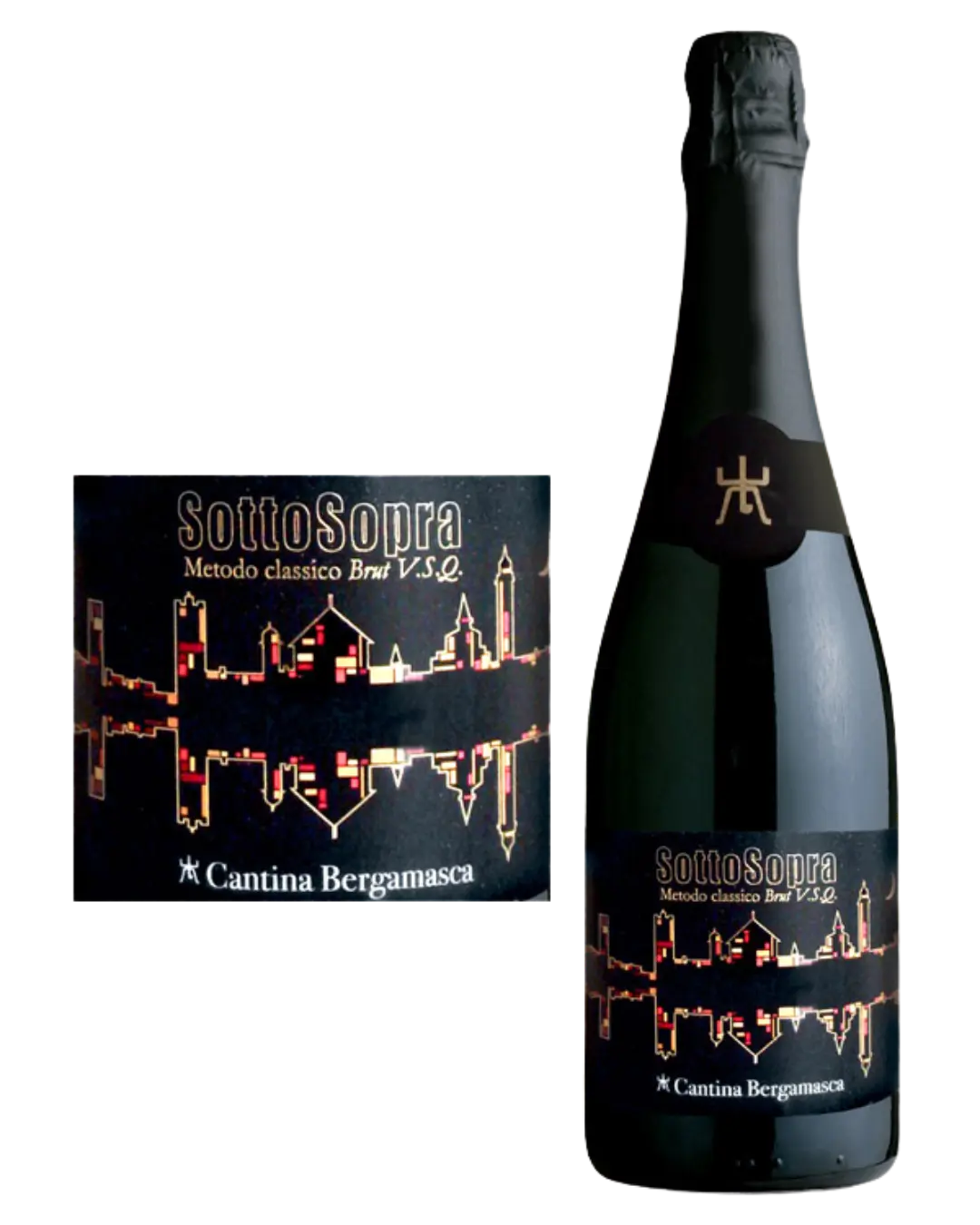 SOTTOSOPRA BRUT - Metodo classico V.S.Q. Cantina Bergamasca