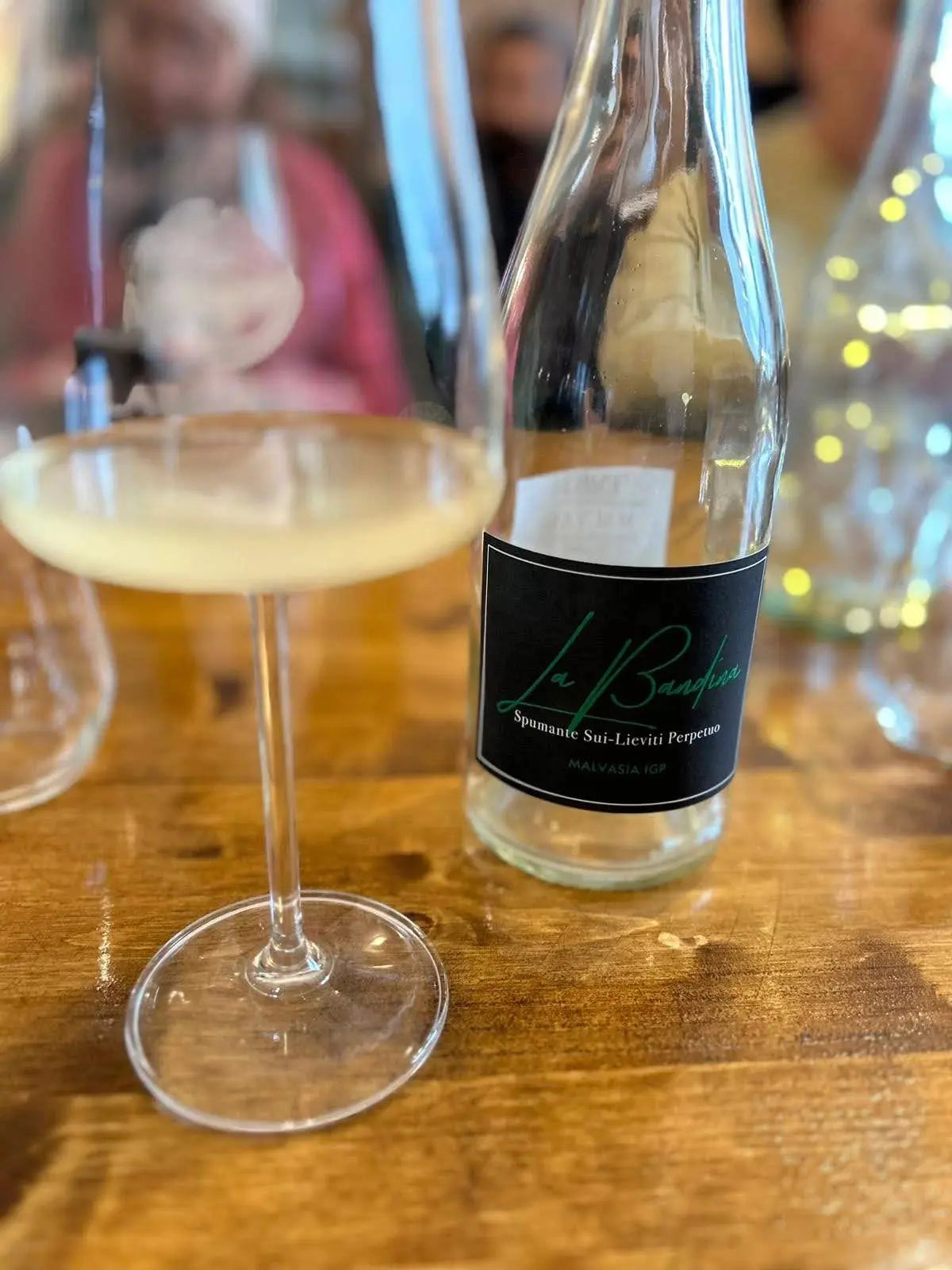 Malvasia Sui-Lieviti Perpetuo (rifermentato in bottiglia, methode perpetuel) La Bandina