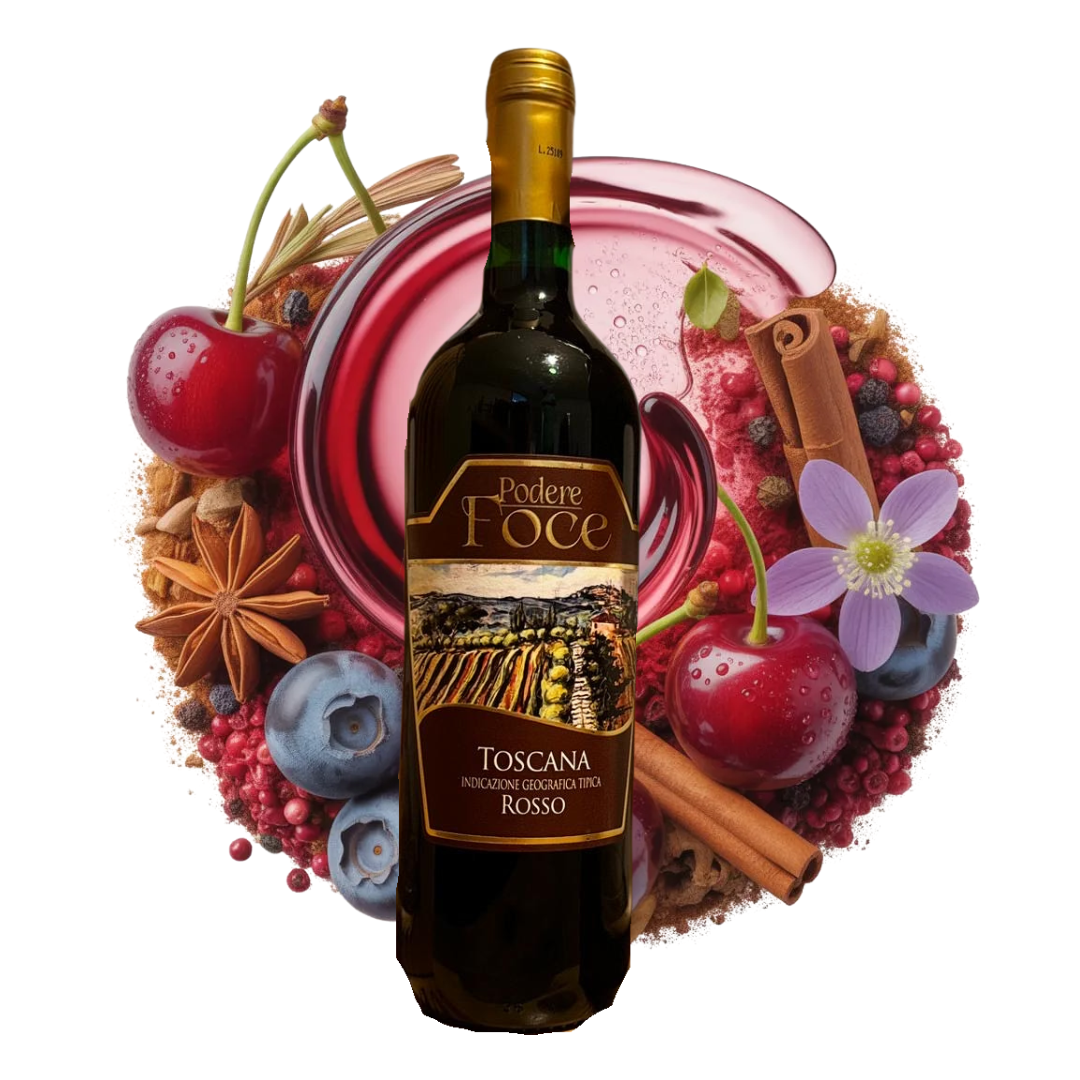 "PODERE FOCE" - IGT TOSCANA ROSSO