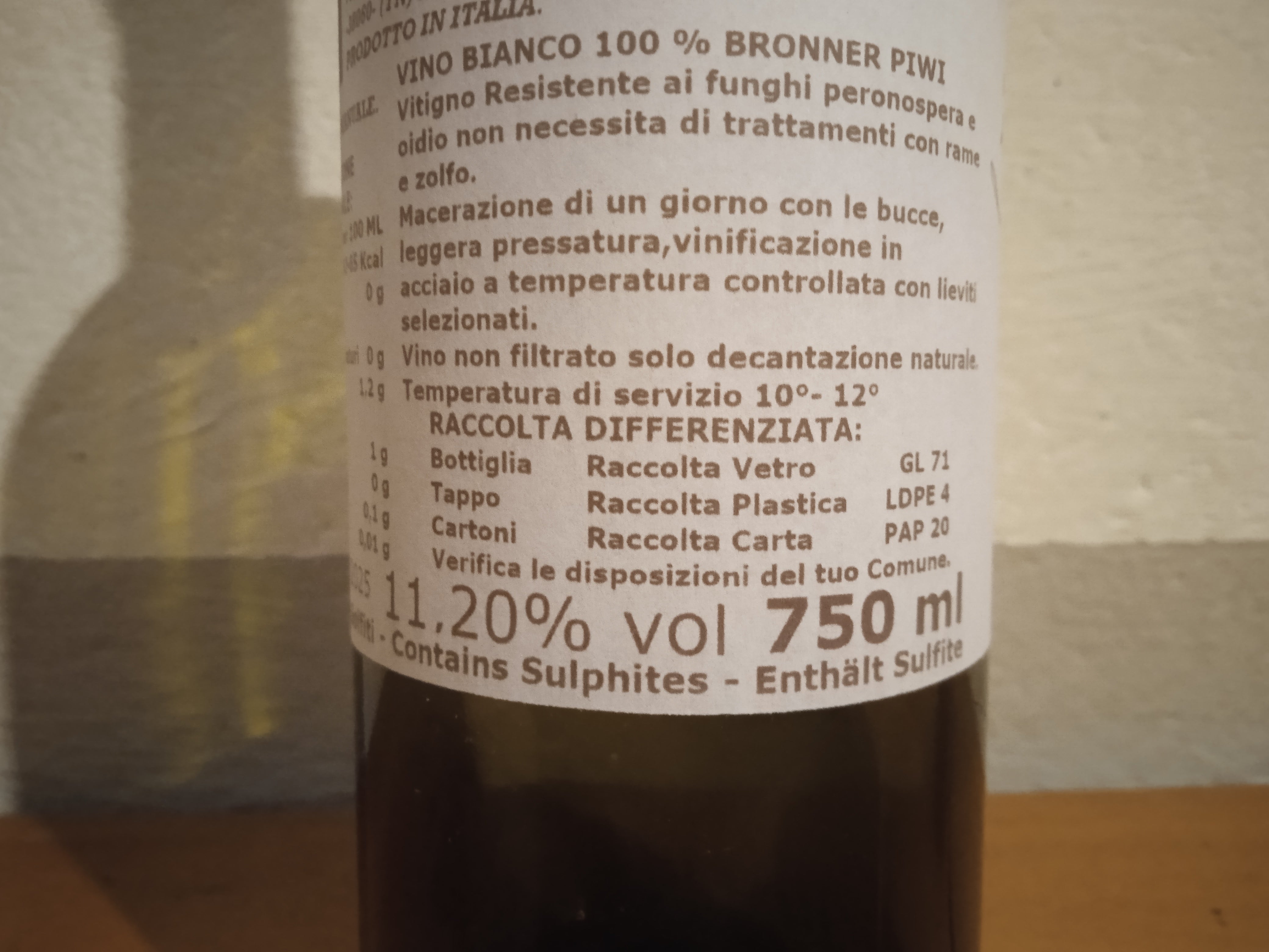 Passion - bianco Bronner 2024
