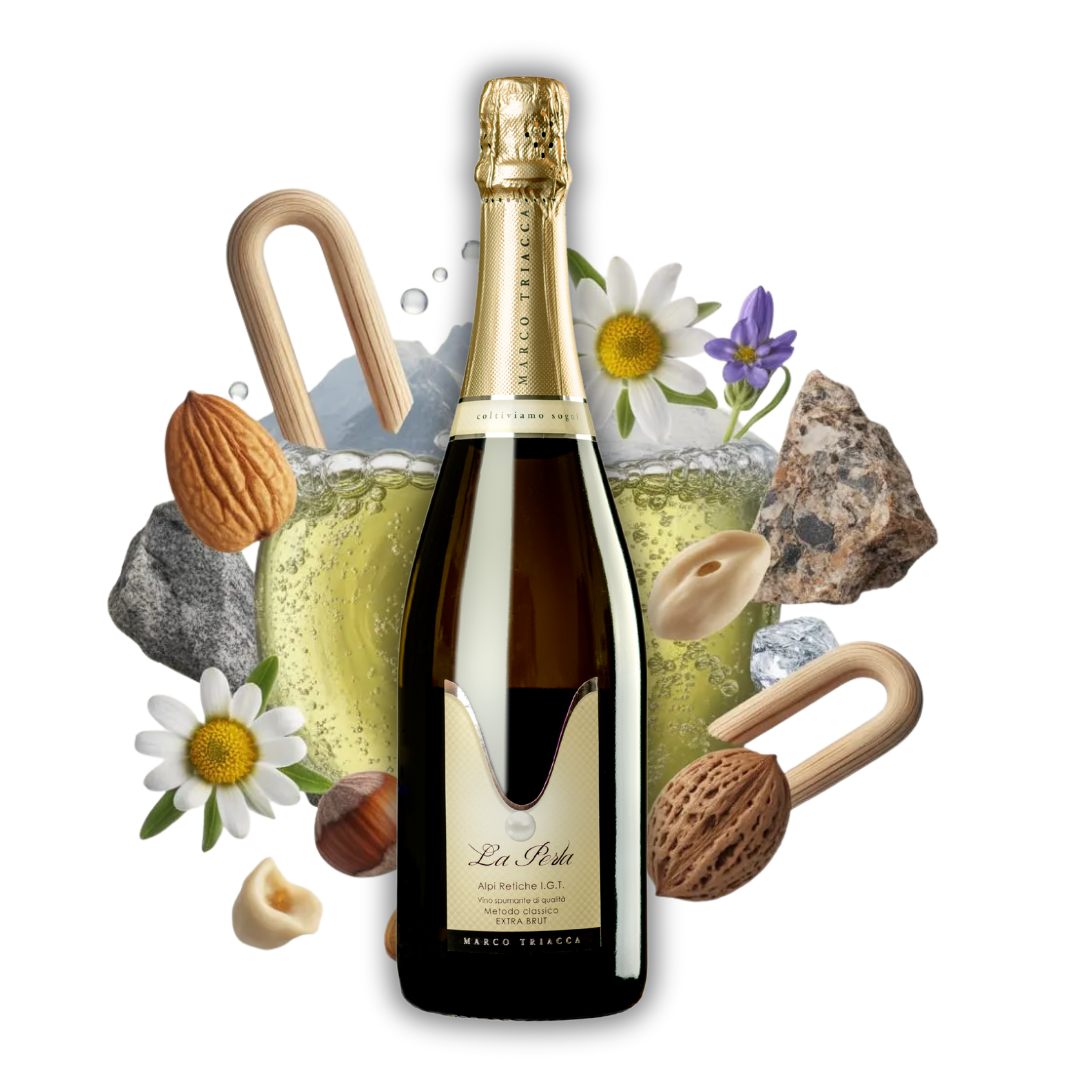 La Perla Extra Brut - Alpi Retiche IGT Spumante Metodo Classico