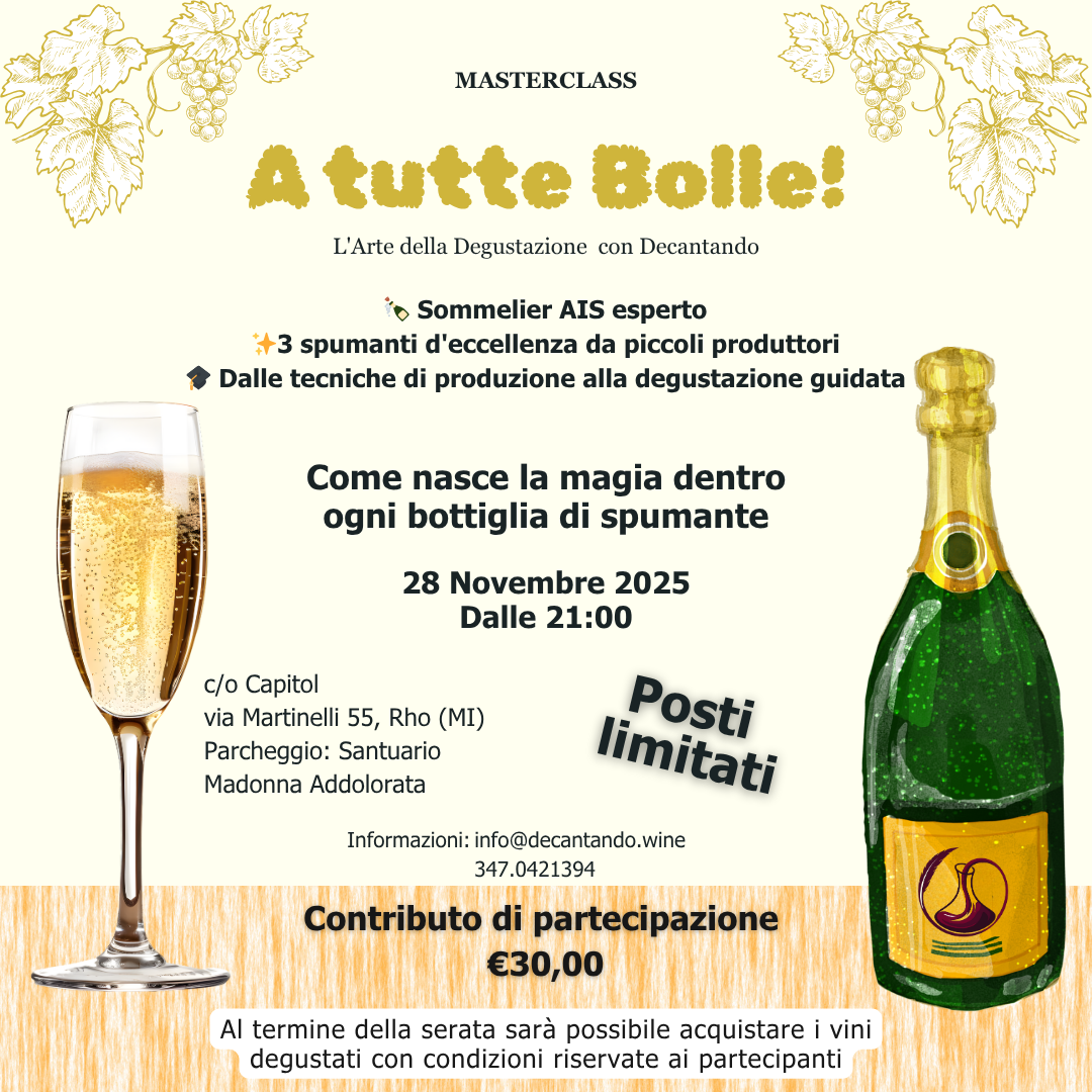 Masterclass "A Tutte Bolle" - 28 Novembre 2025